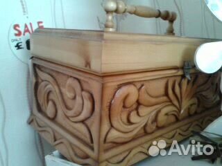 Шкатулка резная