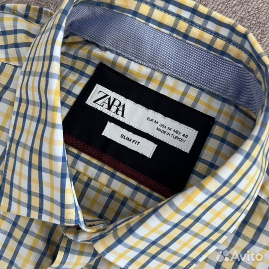 Новая рубашка zara мужская