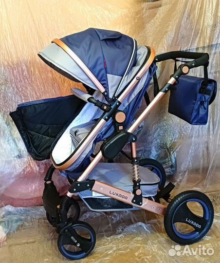 Новая коляска Luxmom 3в1 2в1 всесезонная