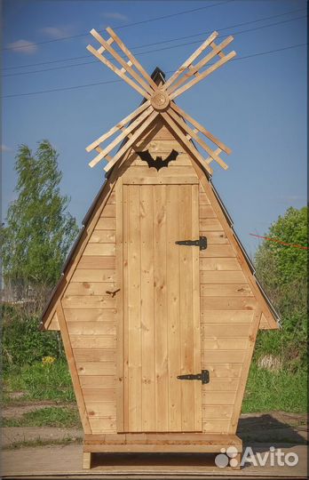 Дачный туалет с установкой TVP570