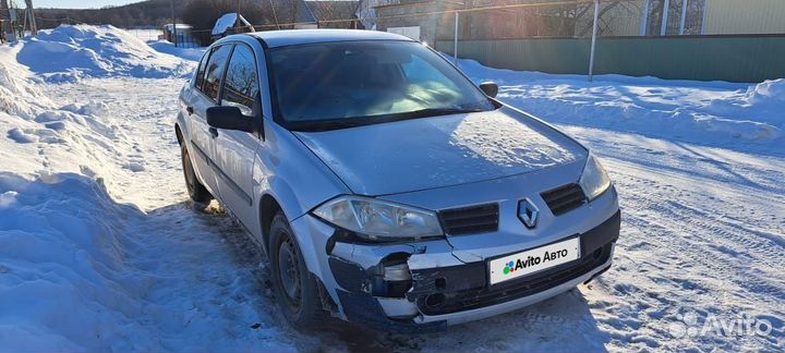 Renault Megane 1.4 МТ, 2005, битый, 254 000 км