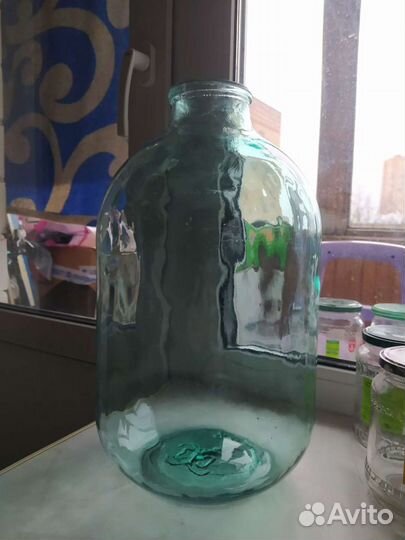 Банка 10 литров стекло