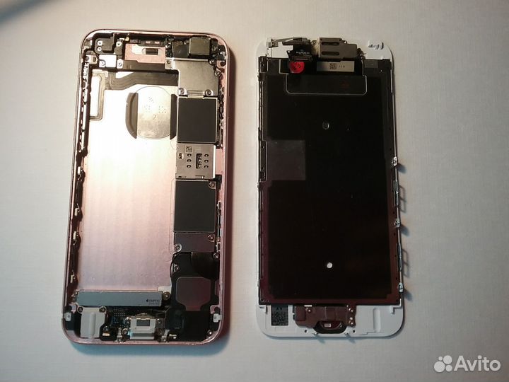 Запчасти iPhone 6S аккумулятор, дисплей
