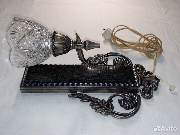 Светильник бра С камнем змеевик СССР