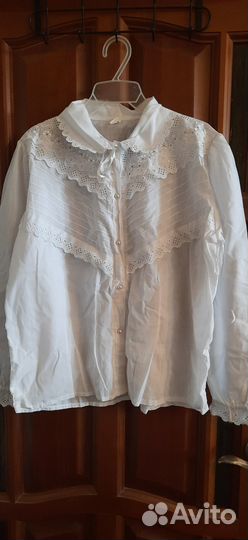 Хлопок.Белые блузки и рубашки