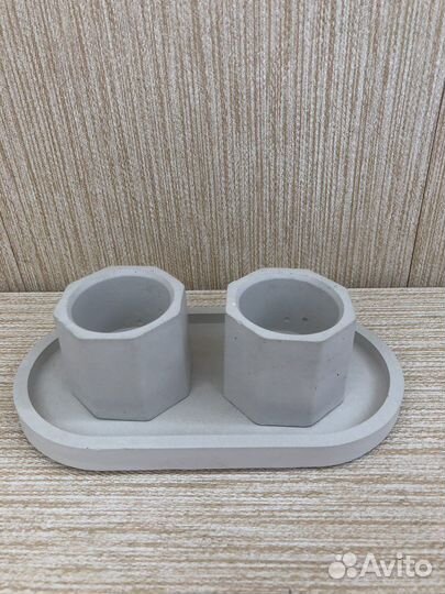 Набор из гипса, 3 предмета