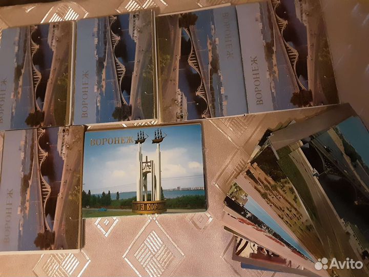 Наборы открыток с видами Воронежа СССР