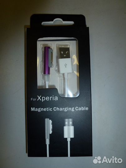 USB зарядка для Sony Xperia,Micro,iPhone магнитная