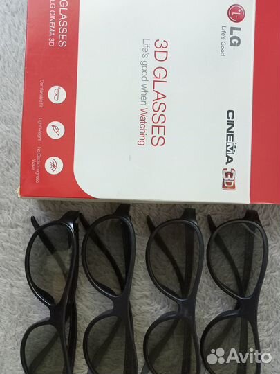 3D очки для телевизора lg