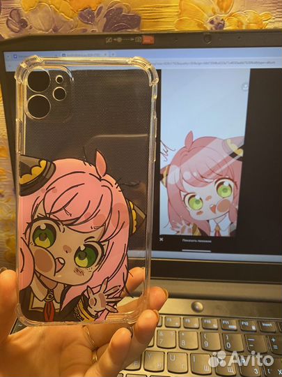 Роспись/кастом чехла, аниме в наличие и на заказ