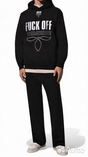 Худи Vetements Vtmnts Fuck Off Hoodie Unisex