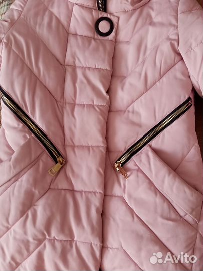 Демисезонный пуховик для девочки