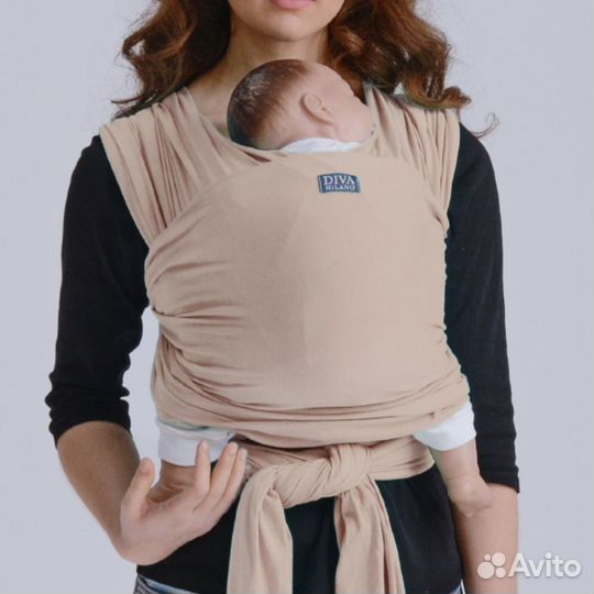 Слинг-шарф трикотажный Diva Milano 0+ с рождения
