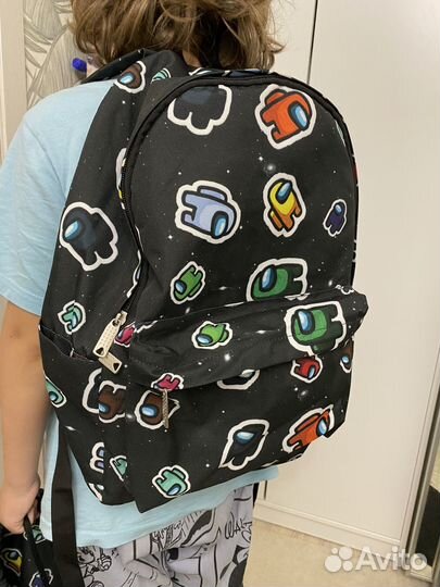 Рюкзак Among us и сумка для сменки