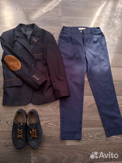 Одежда пакетом на мальчика 122 128