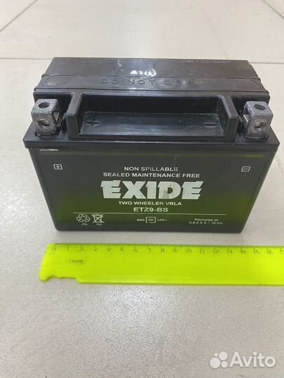 Аккумулятор для мотоцикла exide 8-9 Ah