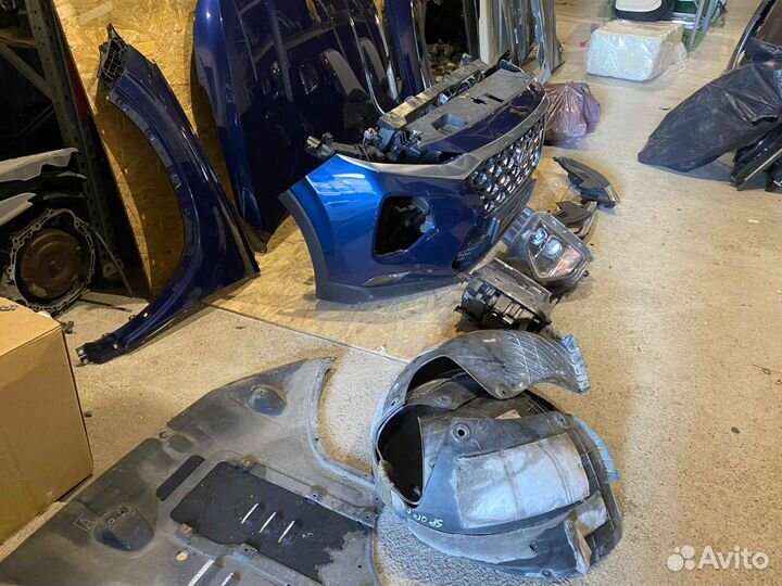 Hyundai Santa Fe 4 TM Ноускат Передняя часть авто