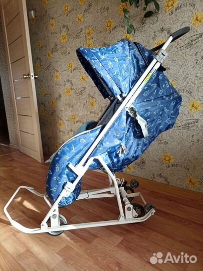 Детские санки коляска бу