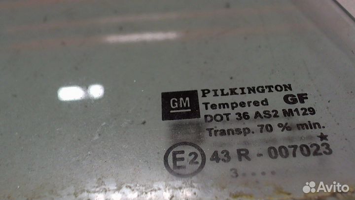 Стекло форточки двери Opel Signum, 2003