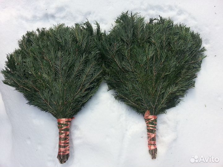 Банные веники (береза, дуб, пихта, можжевеловые)