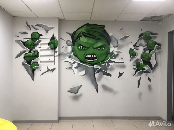 Художник роспись стен