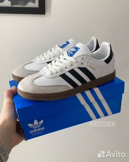 Кроссовки Adidas Originals Samba White женские