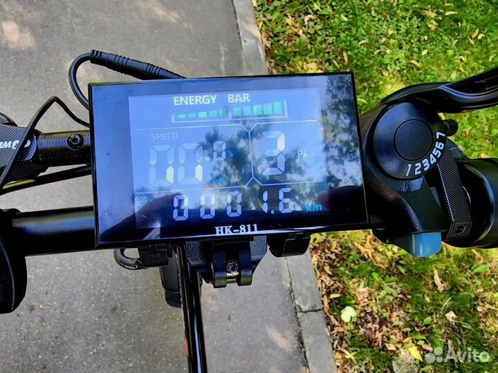 Электровелосипед фэтбайк складной