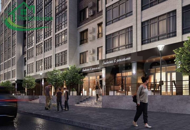 2-к. квартира, 77,6 м², 5/9 эт.