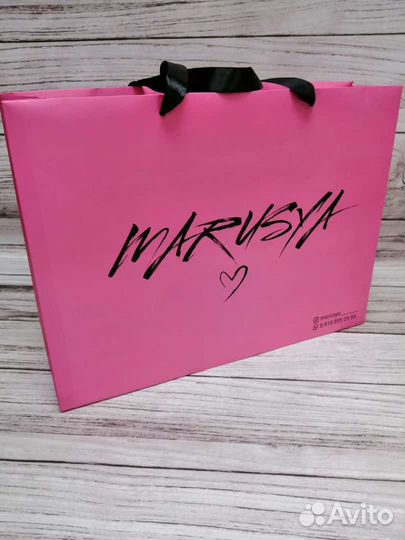 Пакет с логотипом, пвд,лента,бирка. Крафт