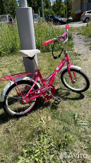 Велосипед для девочки 16 дюймов