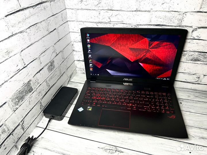 Игровой ноутбук Asus ROG GTX4gb/SSD/ips