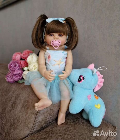 Кукла Реборн 55 см можно купать