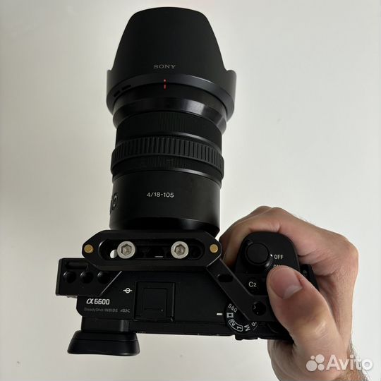 Sony a6600 + Sony 18-105 f4 + клетка Smallrig