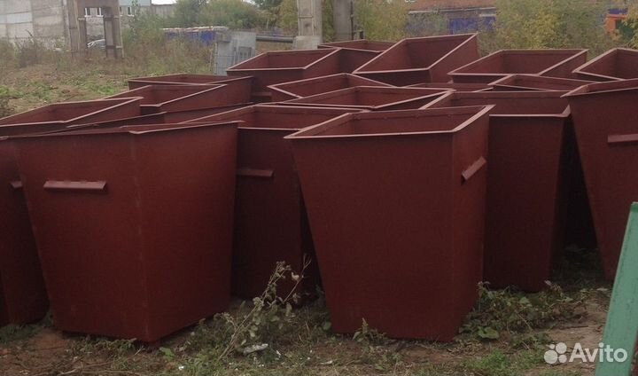 Контейнер для мусора тбо 750л