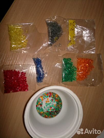 Пайетки, тесьма, бисер, бусины