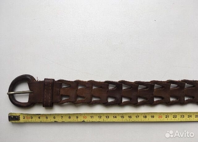 Ремень женский натуральная кожа бу