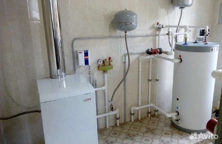 Сантехнические работы-Отопления, водоснабжение, к