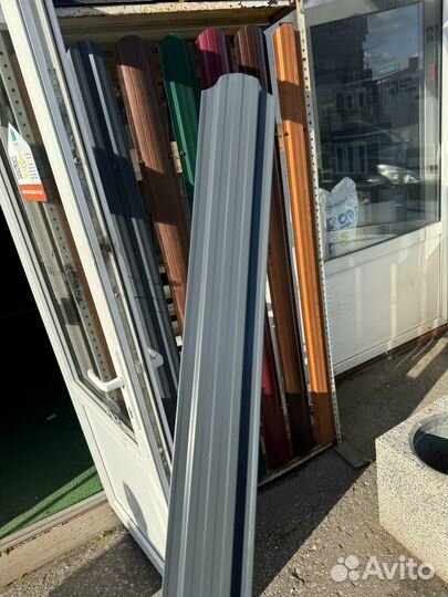 Штакетник металлический для забора