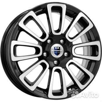 Диск K&K Неман 6х15 PCD 4х100 ET 43 DIA 67,1 блэк