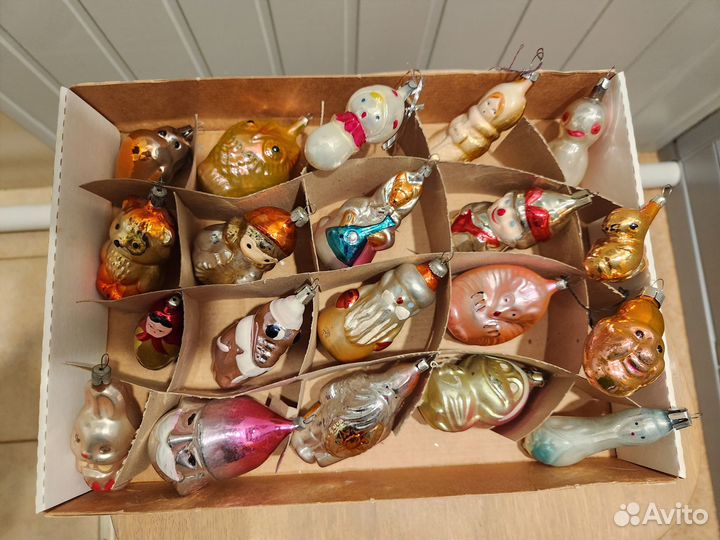Ёлочные игрушки СССР самовывоз
