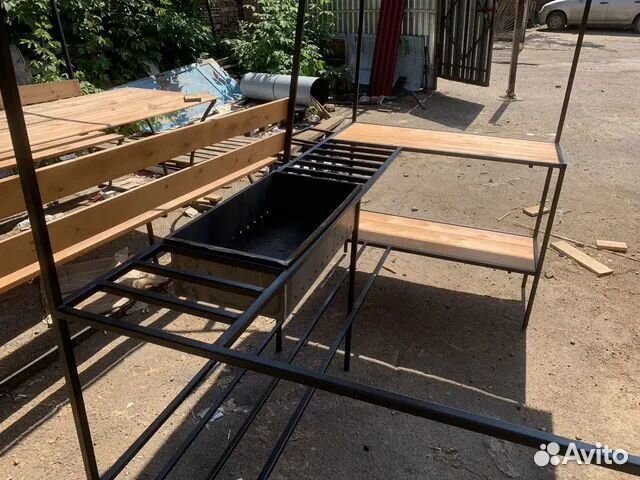 Мангал С крышей