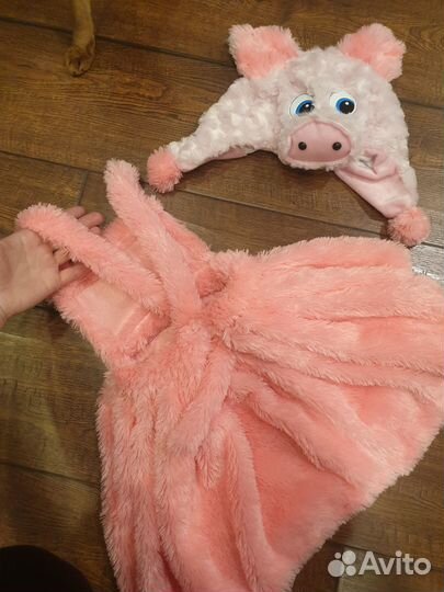 Костюм поросенка девочка
