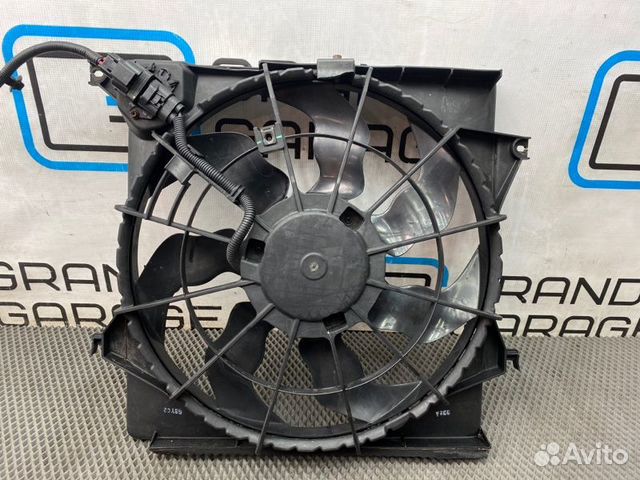 Вентилятор охлаждения Kia Sportage 3 crdi (D4FD)