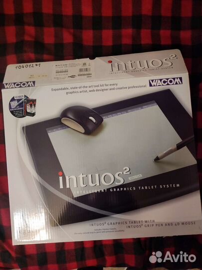 Графический планшет wacom intuos 2