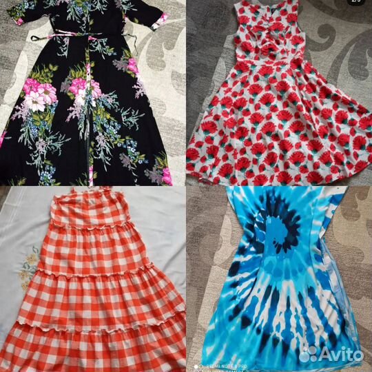 Платья лен. 52