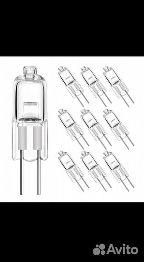 Лампы галогеновые G4 12В 20W