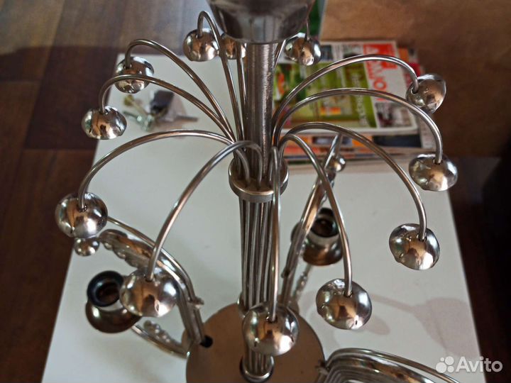 Хрустальная люстра СССР с паспортом винтаж