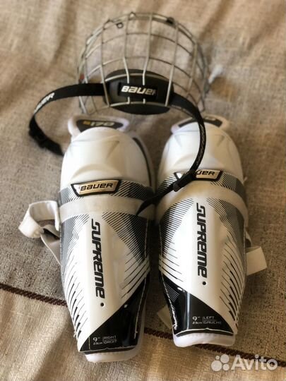 Щитки хоккейные детские Bayer