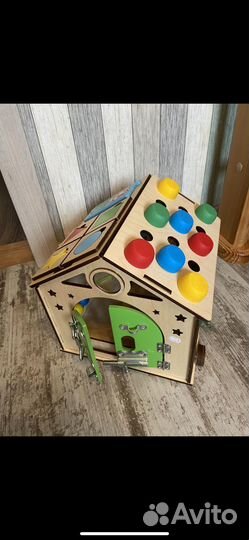 Бизиборд домик большой