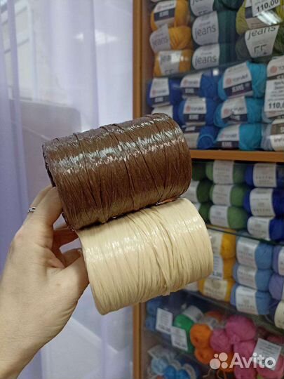 Полипропиленовая нить. Пряжа для мочалок, ковров